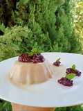 Panna cotta con compota de zarzamora