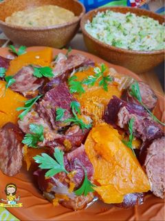 Foto de Jerimum com carne seca