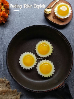 Foto resep Puding Telur Ceplok