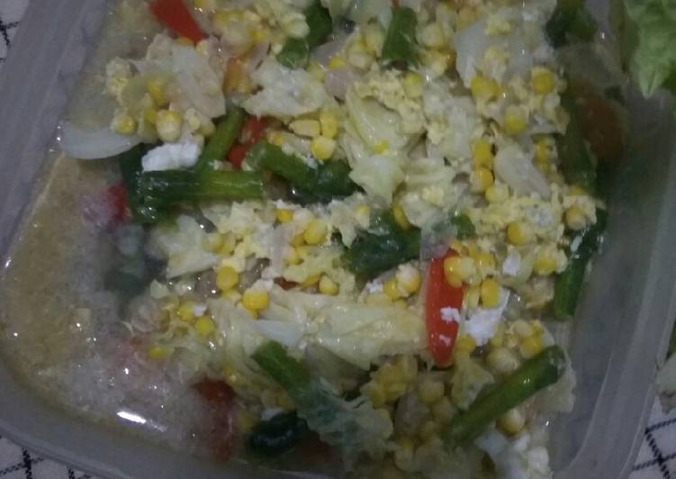 Resep Tumis sayuran praktis yang Enak