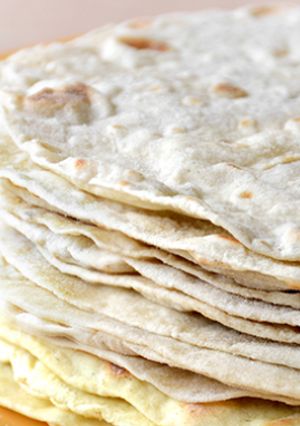 Una foto de Tortillas de harina VEGANAS