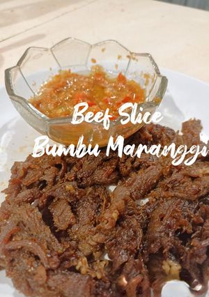 Foto resep Beef Slice Bumbu Maranggi