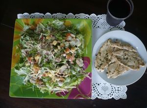 Una foto de Ensalada César