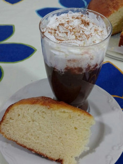 Una foto de Sopa de chocolate caliente