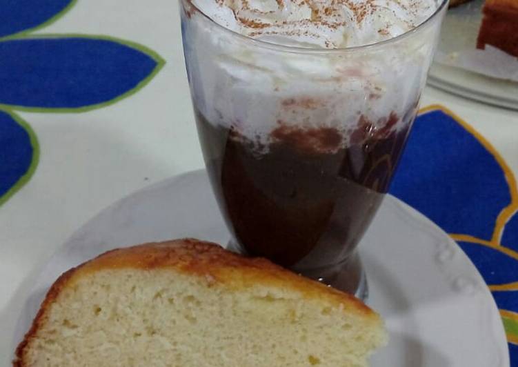 Sopa de chocolate caliente
