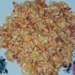 A picture of Scrambled eggs.