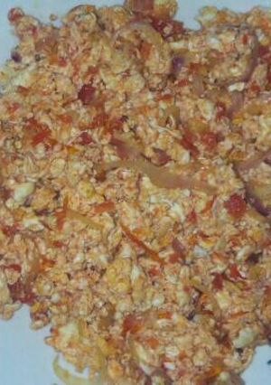 A picture of Scrambled eggs.