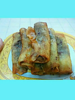 Foto resep Lumpia Pisang Cokelat