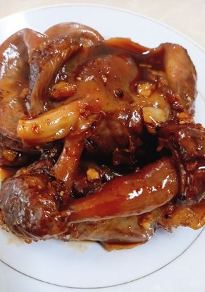Hình của món Chẳng dừng khìa nước dừa.