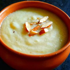 Navaratri prasada| rava payasam| suji payasa A picture of Navaratri prasada| rava payasam| suji payasa.