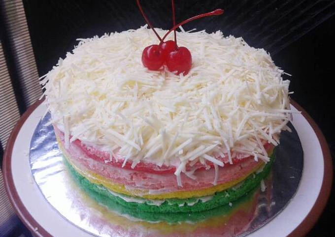 Resep Rainbow Kukus Sederhana Oleh Dapur Mommy Nya Ozaan - Cookpad