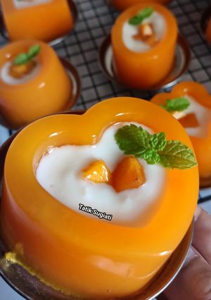 Foto resep Puding Mangga Fla susu
