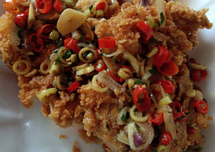 Rindu Ayam Geprek Sambal Matah Mudah Kok Buatnya