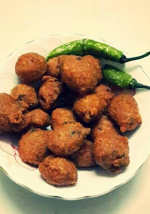 A picture of Moong Dal Pakode.