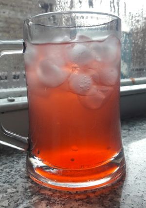 عکسی از دستور شربت وانیل با عطر و طعم ملایم😍😉