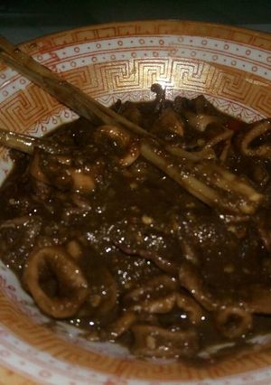 Foto resep Cumi Hitam Mercon