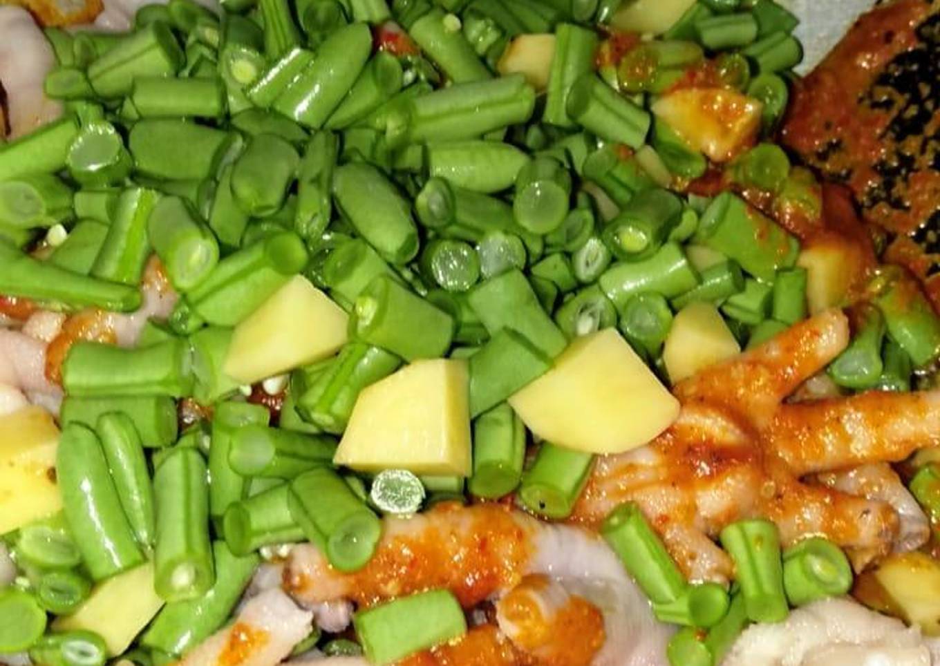 Ceker sambel goreng