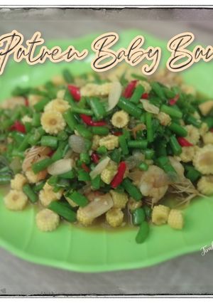 Foto resep 52. Tumis Putren Baby Buncis