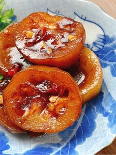 Hình của món Bầu kho nước tương.