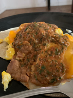 A picture of Huevos Rancheros.