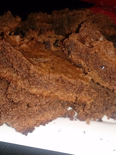 Una foto de Brownie a la menta