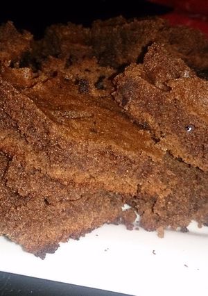 Una foto de Brownie a la menta