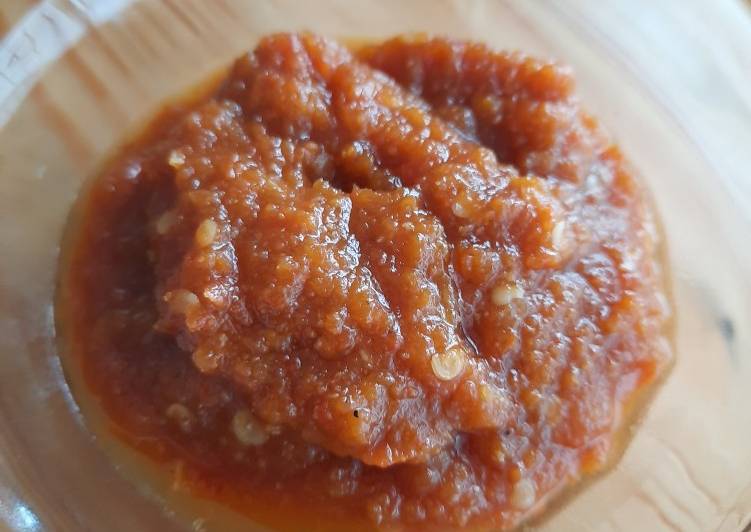 Easiest Way to Make Delicious Sambel matang