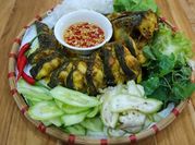 Hình ảnh của cá lăng nướng