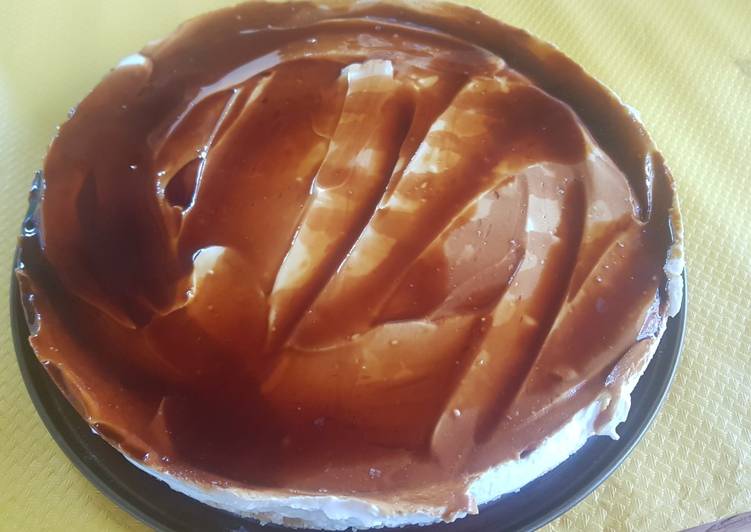Recetta di Fatto in casa super veloce Cheesecake al caramello