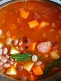 Guisado de porotos frutilla. #mirecetacalentita
