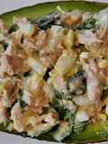Aguacate relleno de Atún
