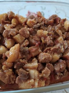 Csülökpörkölt recept fotója