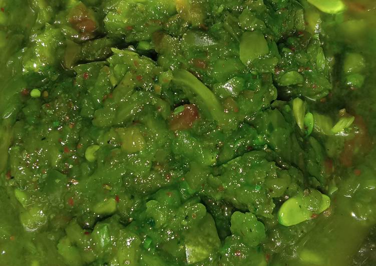Recipe of Any-night-of-the-week Green Coriander Chutney
