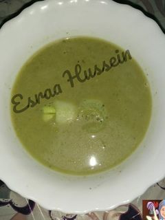 صورة لوصفة شوربة السبانخ