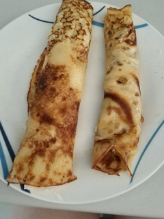 Una foto de Manuelitas con queso