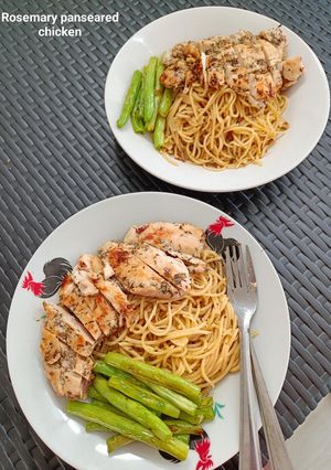 Foto resep Rosemary pan seared chicken