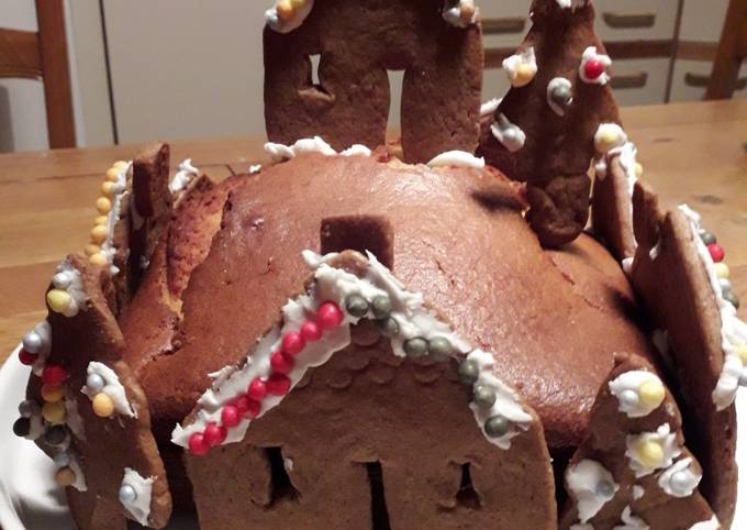 Recette Savoureux Gâteau village de Noël