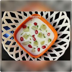 A picture of Sweet Potato Raita.