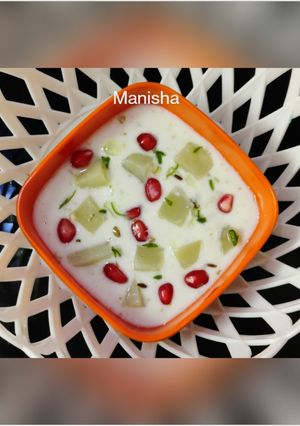 A picture of Sweet Potato Raita.