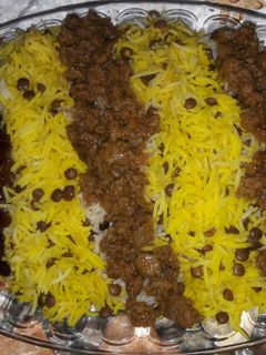 عکسی از دستور عدس پلو