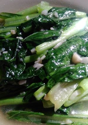 Foto resep Cah sawi bawang putih