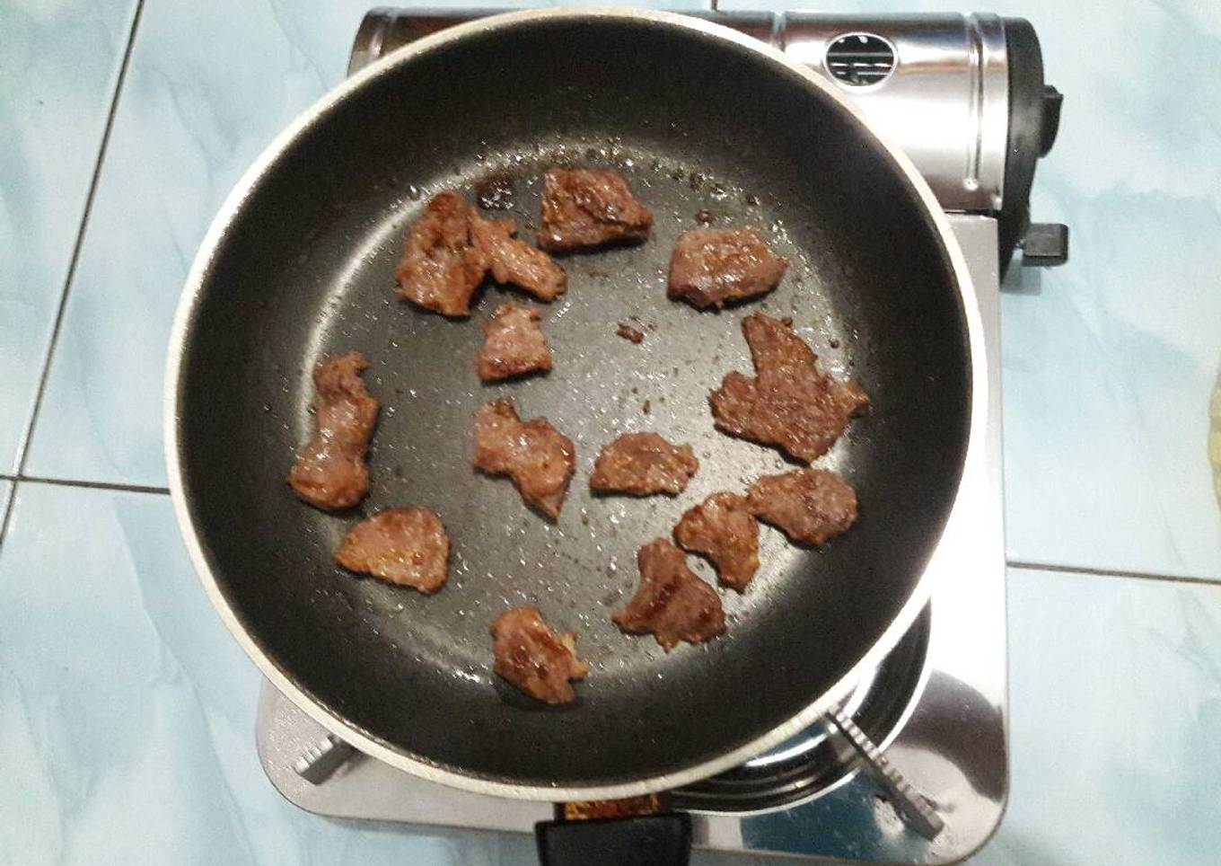 Daging panggang teflon