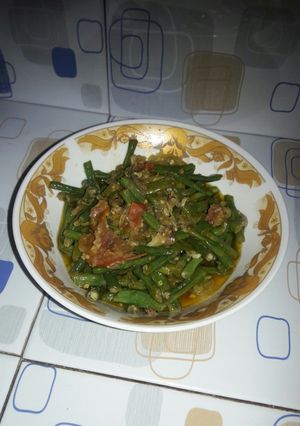 Foto resep Goreng asem kacang panjang jeletot ala momy
