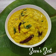 A picture of Kalan/Kurukku Kalan-Kerala Sadya Dish.