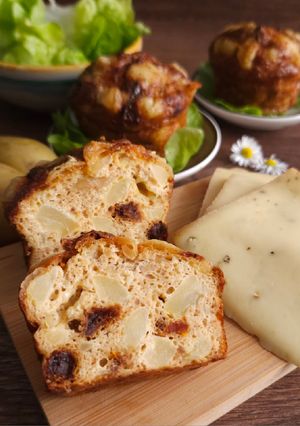 Une photo de Muffins Raclette & Tomate Séchées !!