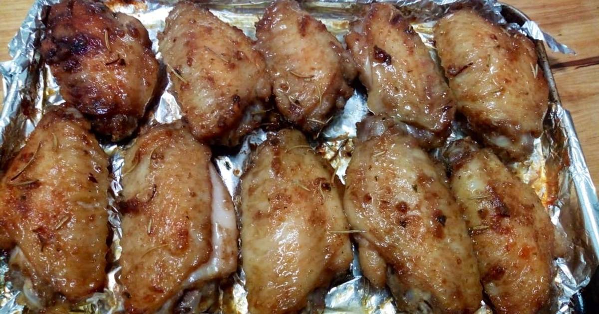 Roasted Chicken Wings With Rosemary Recipe by Foodielover Cookpad