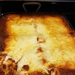A picture of Mighty 25lb Bolognese Lasagna.
