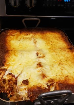 A picture of Mighty 25lb Bolognese Lasagna.