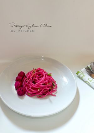 Foto resep Pitaya Aglio Olio