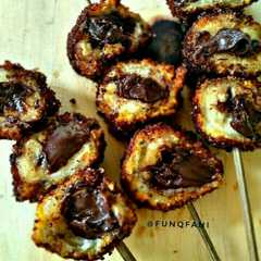 A picture of Pisang Krispi Isi Nutella Tabur Kayu Manis.